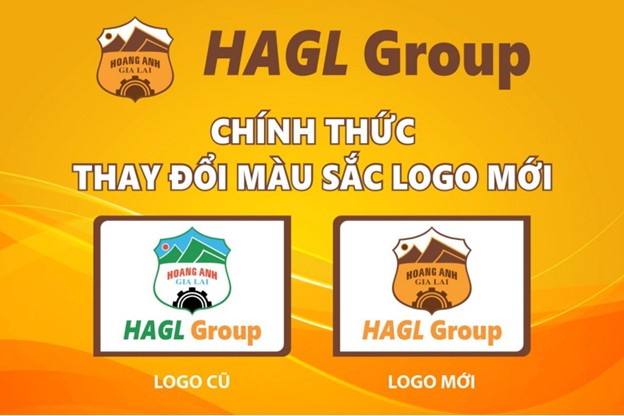 HAGL đổi logo mới, xóa ngành bệnh viện, khách sạn trên website