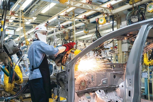 Sản xuất công nghiệp tháng 4 tiếp tục xu hướng tăng trưởng tích cực
