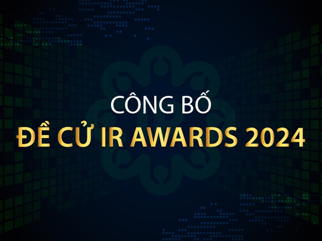 Công bố danh sách Đề cử IR Awards 2024