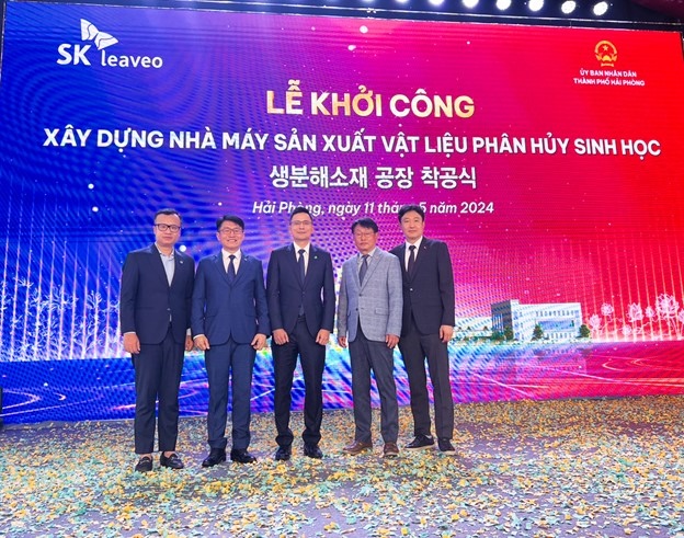 An Phát Holdings hợp tác với SKC xây dựng nhà máy sản xuất nguyên liệu phân hủy sinh học tại Việt Nam