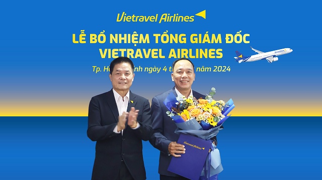 Vietravel Airlines thay Tổng Giám đốc