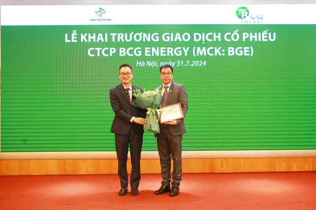 730 triệu cổ phiếu BGE của BCG Energy chính thức chào sàn UPCoM sáng ngày 31/7