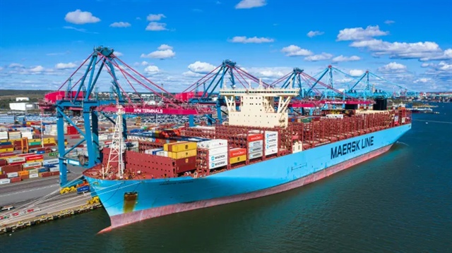 Ông lớn vận tải biển Maersk báo lãi kỷ lục trong năm 2022