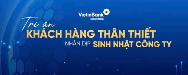 VietinBank Securities tặng quà tri ân khách hàng nhân dịp kỷ niệm 24 năm thành lập