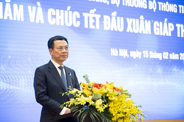 Bộ trưởng Nguyễn Mạnh Hùng: Doanh nghiệp như FPT là nhân tố chính để Việt Nam hóa rồng