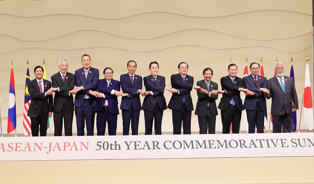 Nhật Bản sẽ hỗ trợ 55 tỷ Yên cho ASEAN nhân dịp kỷ niệm 50 năm thiết lập quan hệ