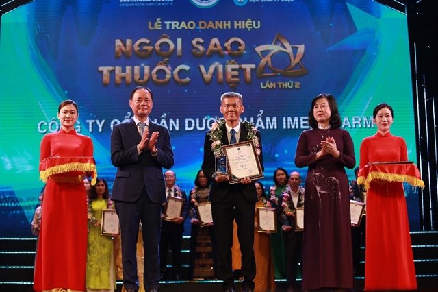Imexpharm vinh dự nhận giải thưởng “Ngôi sao thuốc Việt’ lần thứ II