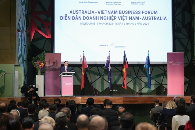 Các doanh nghiệp Australia đã đầu tư vào Việt Nam 631 dự án, với tổng vốn đăng ký 2.04 tỷ USD