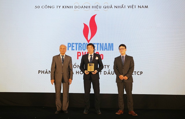 Đạm Phú Mỹ lọt Top 50 công ty kinh doanh hiệu quả nhất Việt Nam 2023