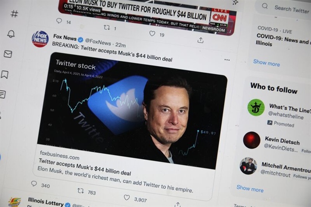 Buồn của Elon Musk: Giá trị của Twitter chỉ còn 1/3 giá mua