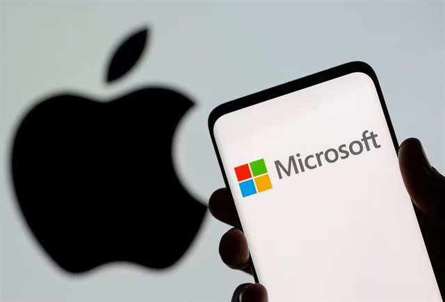 Microsoft tích tắc vượt Apple trở thành công ty đắt giá nhất thế giới