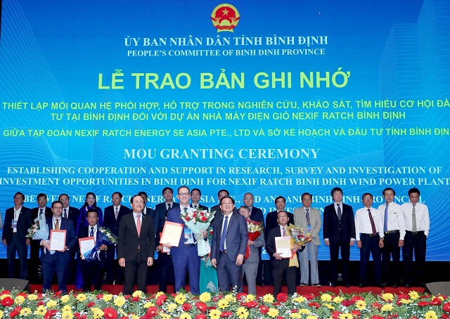 Tập đoàn Nexif Ratch Energy làm dự án điện gió 5.5 ngàn tỷ ở Bình Định