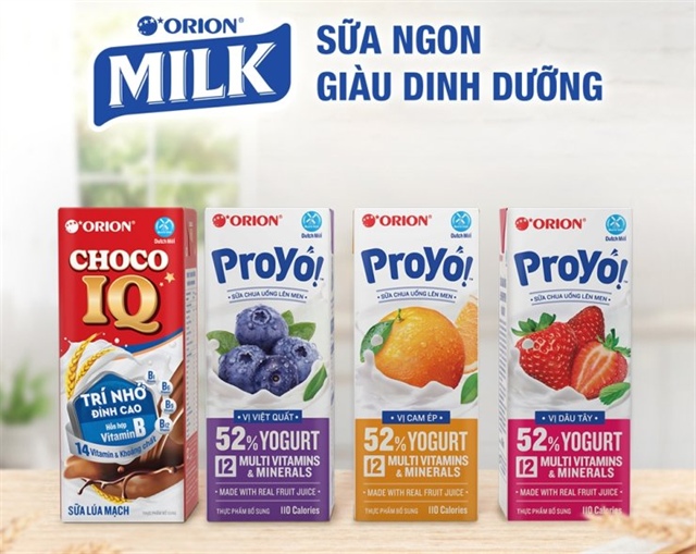 Orion hợp tác với ông lớn Thái Lan để thâm nhập thị trường sữa Việt Nam