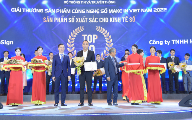 Chữ ký số từ xa - FPT.eSign giành giải thưởng Make in Viet Nam