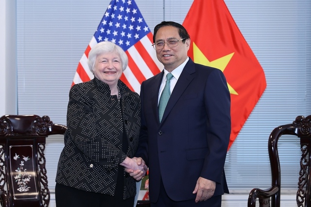 Bộ trưởng Tài chính Mỹ: Hợp tác với Việt Nam để tăng tự cường của chuỗi cung ứng