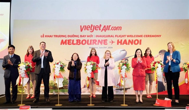 Vietjet khai trương đường bay kết nối Melbourne với Hà Nội, vé Thương gia khuyến mãi tới 50%